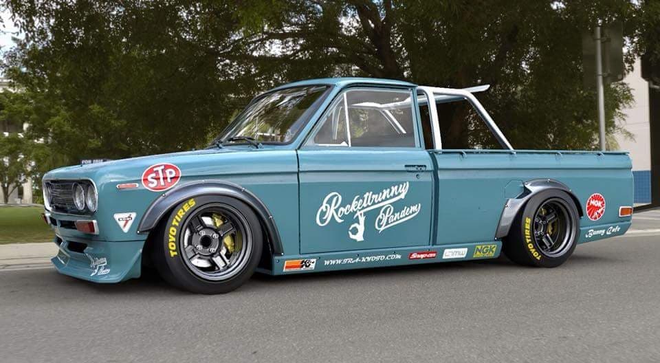 Pandem Datsun 521 Widebody Kit - REWRK Collective