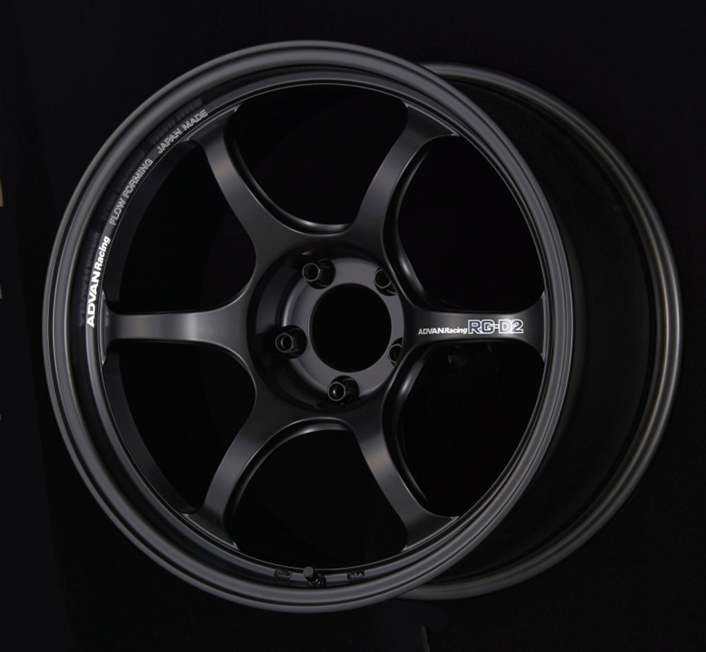 Advan RG-D2 17X8.0+54 5-114.3 Machining & Black Gunmetallic Wheel