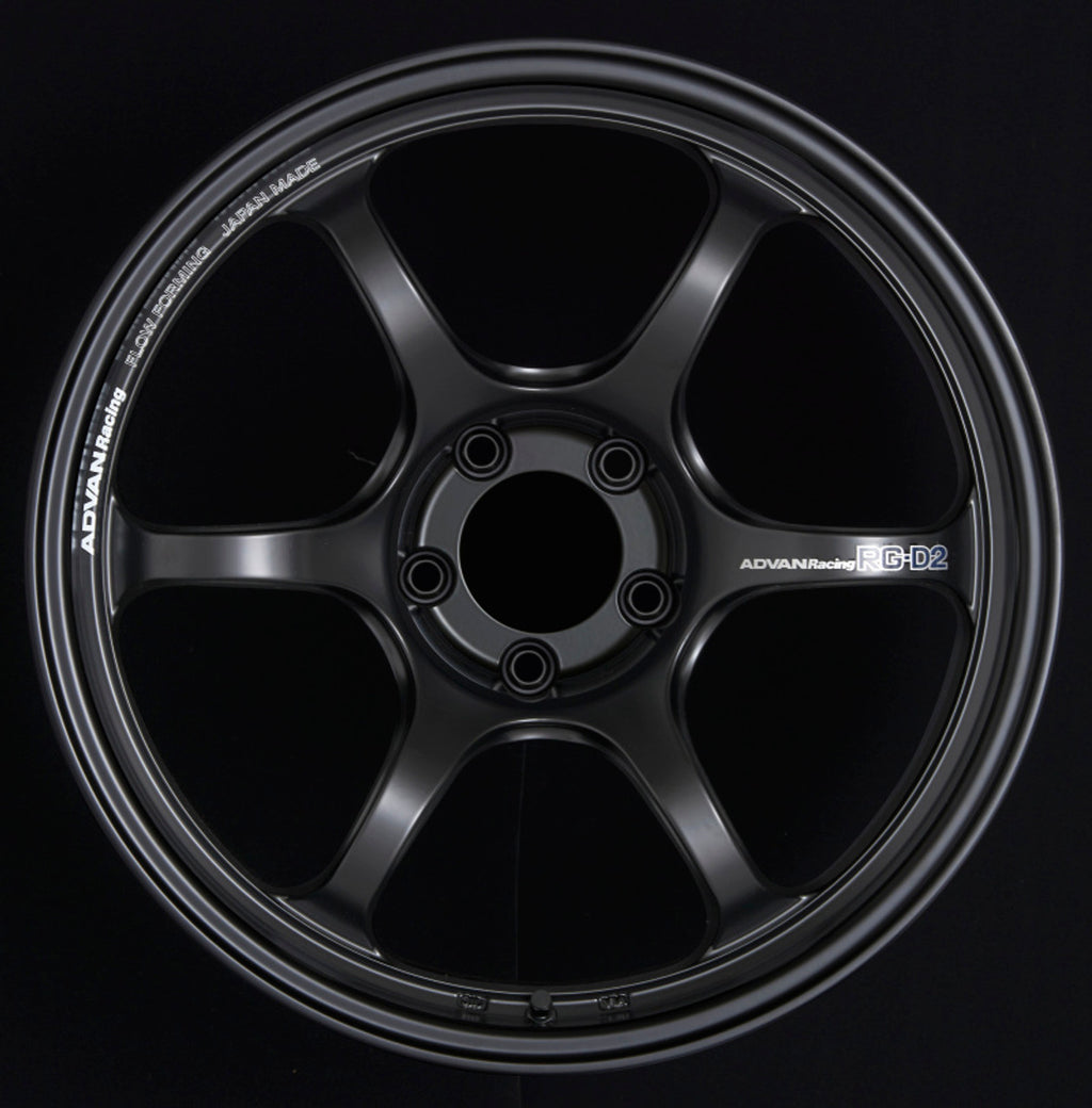Advan RG-D2 17X8.0+54 5-114.3 Machining & Black Gunmetallic Wheel