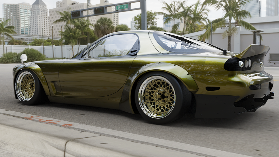 Pandem  Mazda FD3S V2 Boss Kit - REWRK Collective