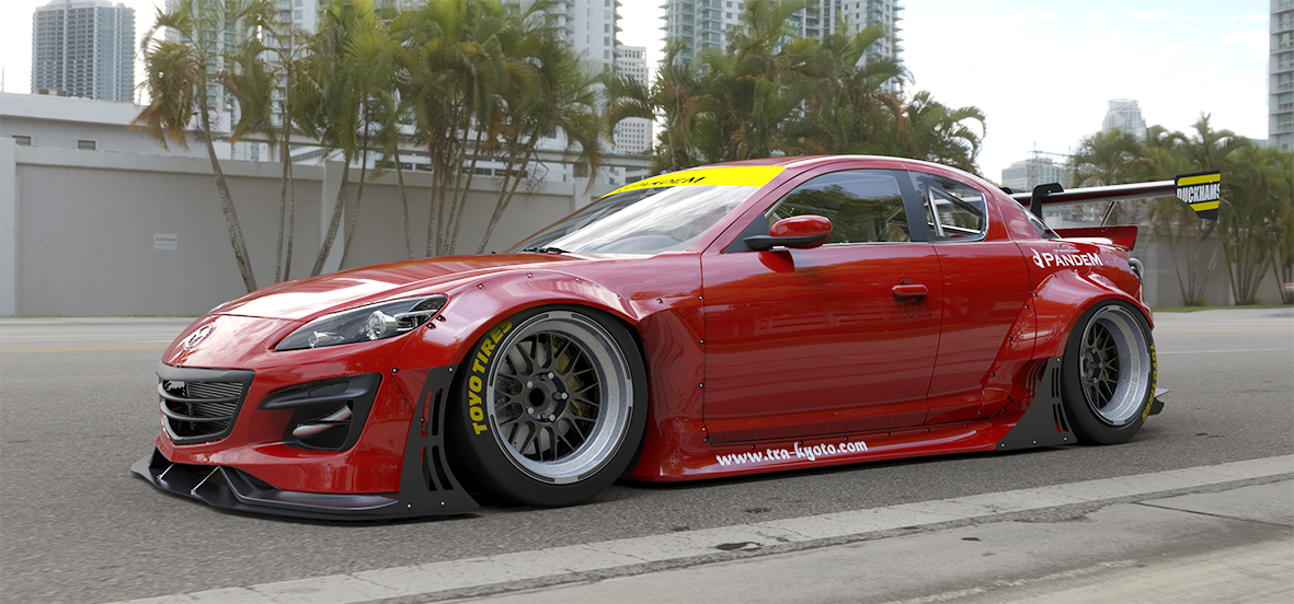 Pandem Mazda RX8 - REWRK Collective