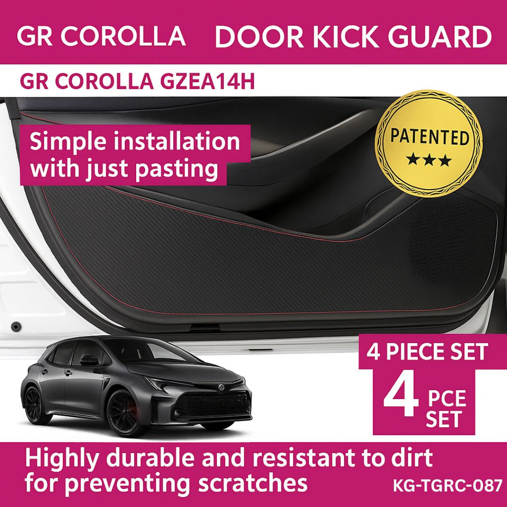 Toyota GR Corolla Door Kick Guard 4PCS