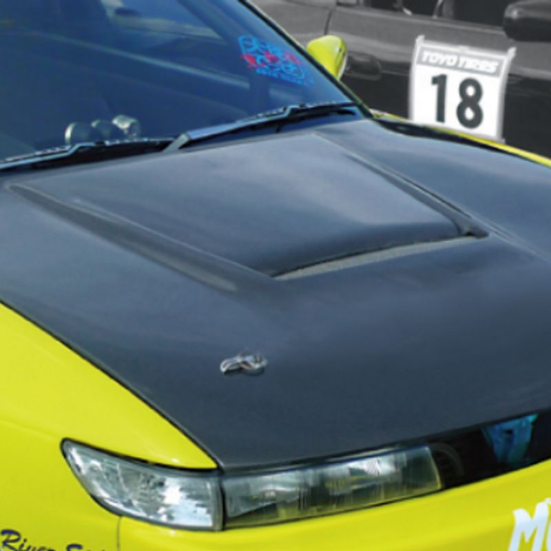 Nissan S13 Origin Lab Vented Hood Type I