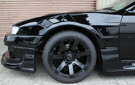 Origin Lab Nissan S14 Kouki Sameera Duct +55mm Front Fenders