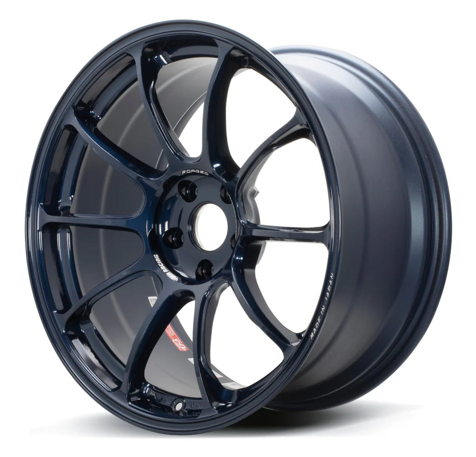 Volk Racing ZE40 M-Spec 18X9.5+35 5-114.3 Mag Blue Wheel