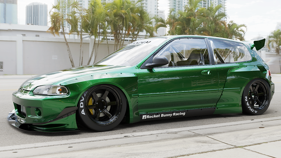 Pandem - Honda Civic EG V1 - REWRK Collective