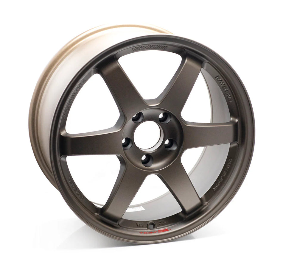 Volk Racing TE37SL 18X9.5+40 5-114.3 Blast Bronze Wheel