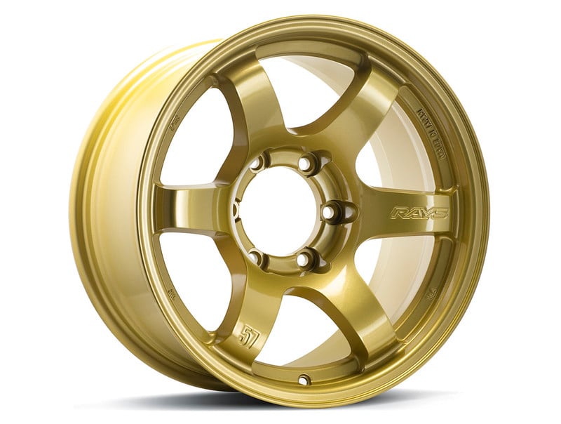 Gram Lights 57DR-X 17X8.5-10 6-139.7 E8 Gold Wheel