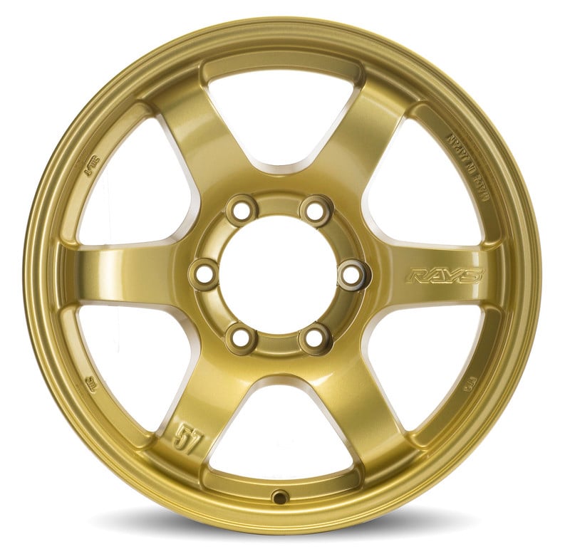Gram Lights 57DR-X 17X8.5-10 6-139.7 E8 Gold Wheel
