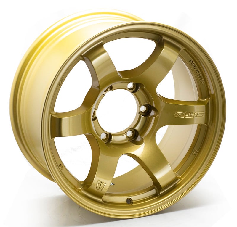 Gram Lights 57DR-X 17X8.5+00 6-139.7 E8 Gold Wheel