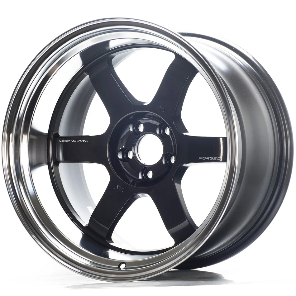 Volk Racing TE37V MK-II 18X10.0-25 5-100 Diamond Black / Rim DC Wheel