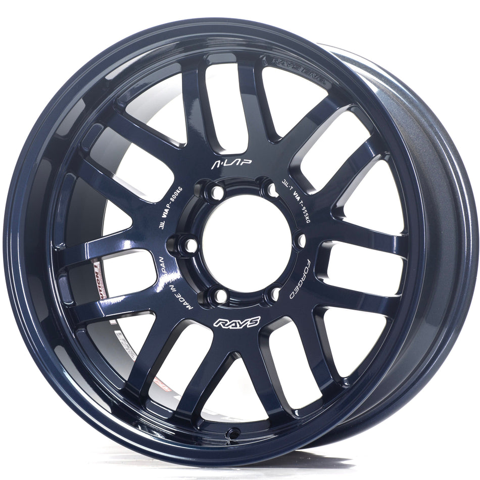 Volk Racing A-LAP-07X 18X9.0+00 6-139.7 Mag Blue Wheel