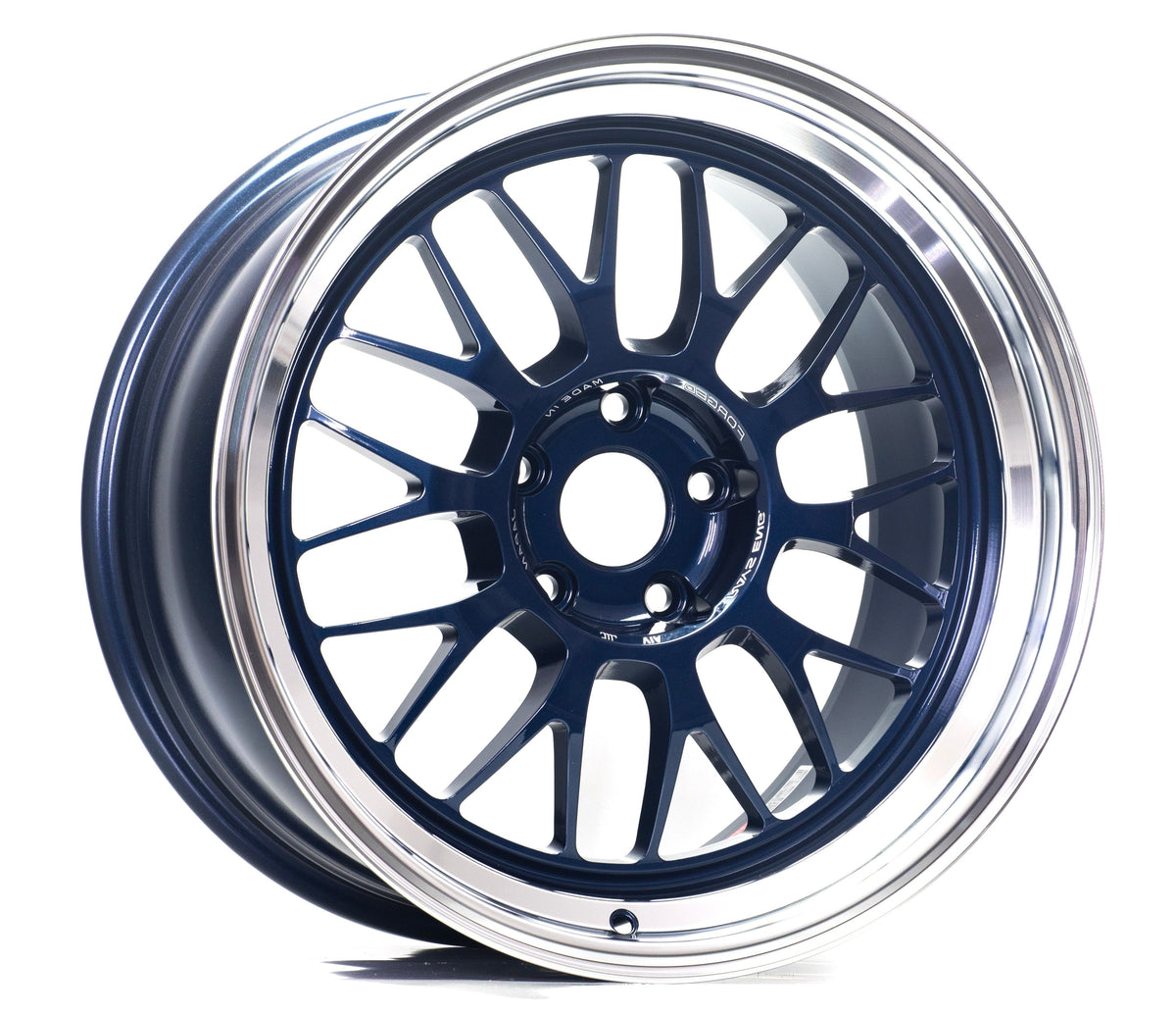 Volks Racing Mesh Rim Volk Racing 21A 18X10.5+30 5-112 Mag Blue / Rim DC Wheel – REWRK Collective