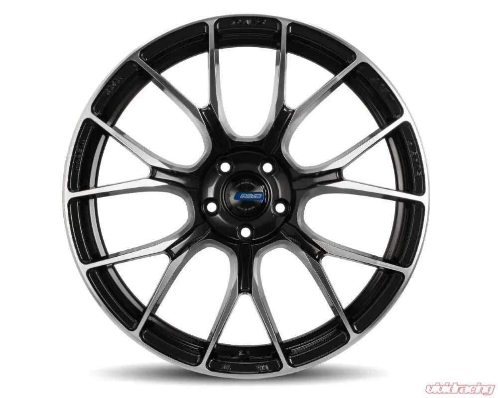 Gram Lights 57BNA 20X8.0+38 5-114.3 Super Dark Gunmetal Wheel