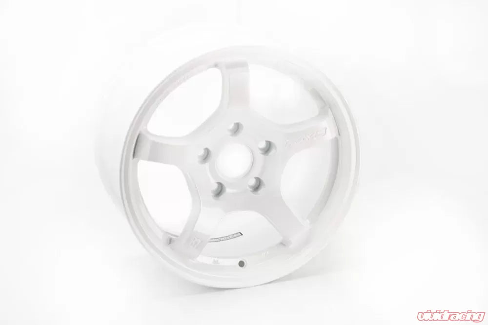 Gram Lights 57CR 18X9.5+22 5-114.3 Ceramic Pearl Wheel