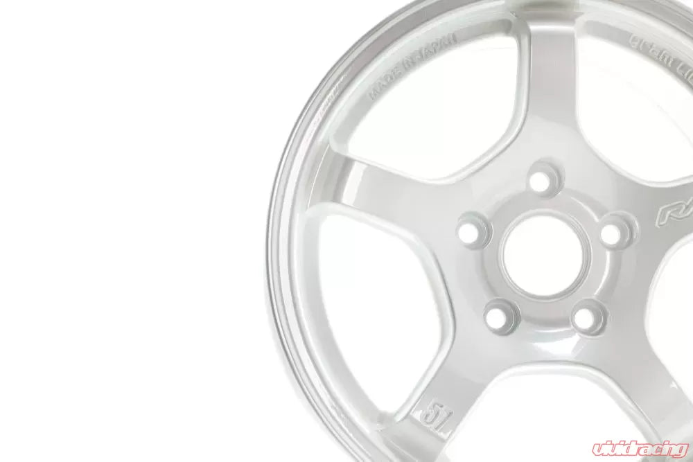Gram Lights 57CR 15X8.0+35 5-114.3 Ceramic Pearl Wheel