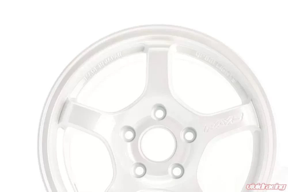 Gram Lights 57CR 15X8.0+35 5-114.3 Ceramic Pearl Wheel