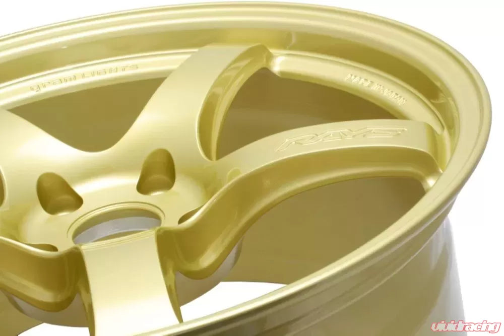 Gram Lights 57CR 17X9.0+38 5-100 E8 Gold Wheel