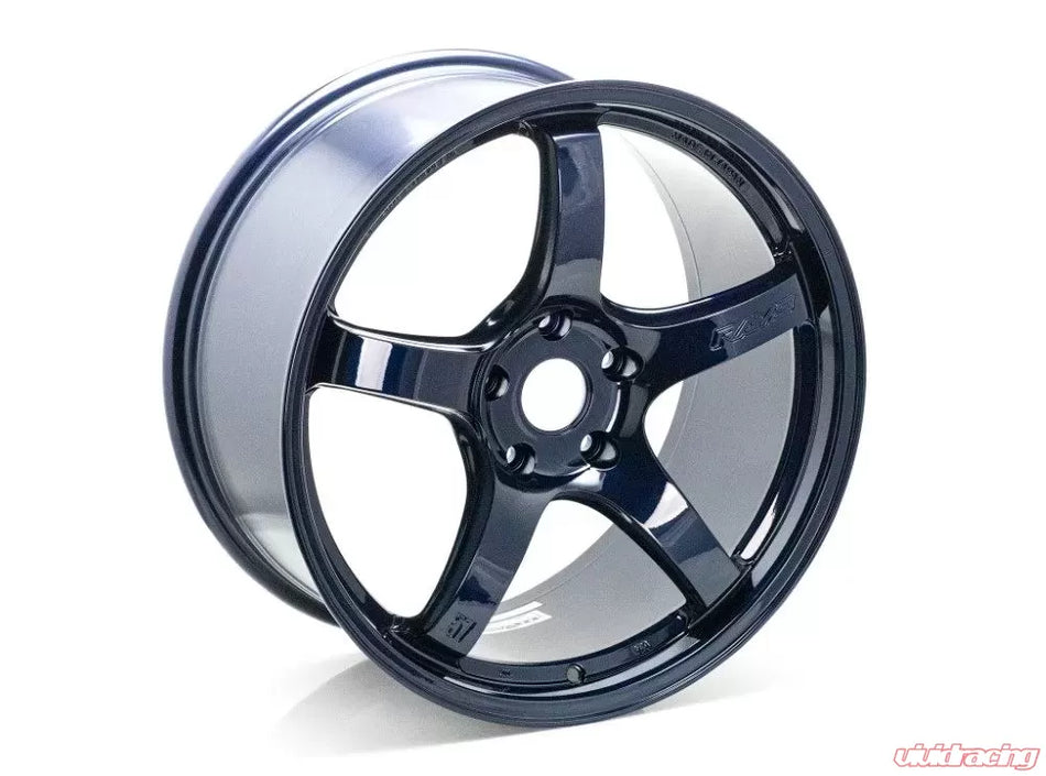 Gram Lights 57CR 18X9.5+38 5-114.3 Eternal Blue Pearl Wheel