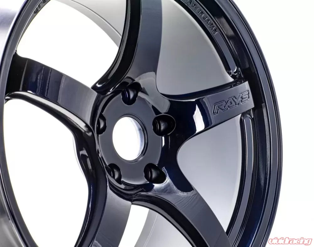 Gram Lights 57CR 18X9.5+38 5-114.3 Eternal Blue Pearl Wheel