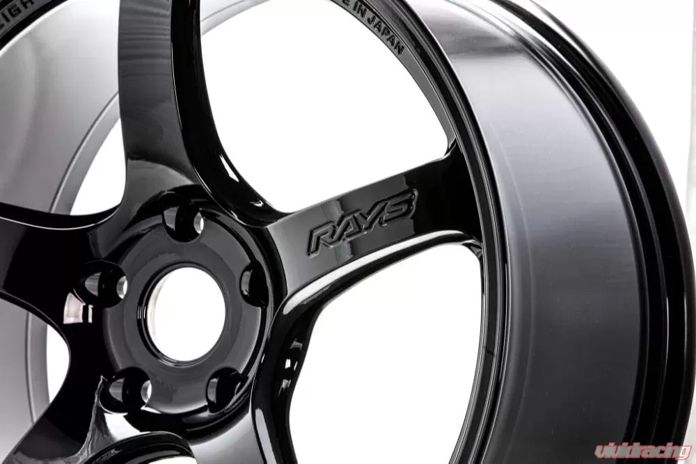 Gram Lights 57CR 19X9.5+25 5-112 Glossy Black Wheel