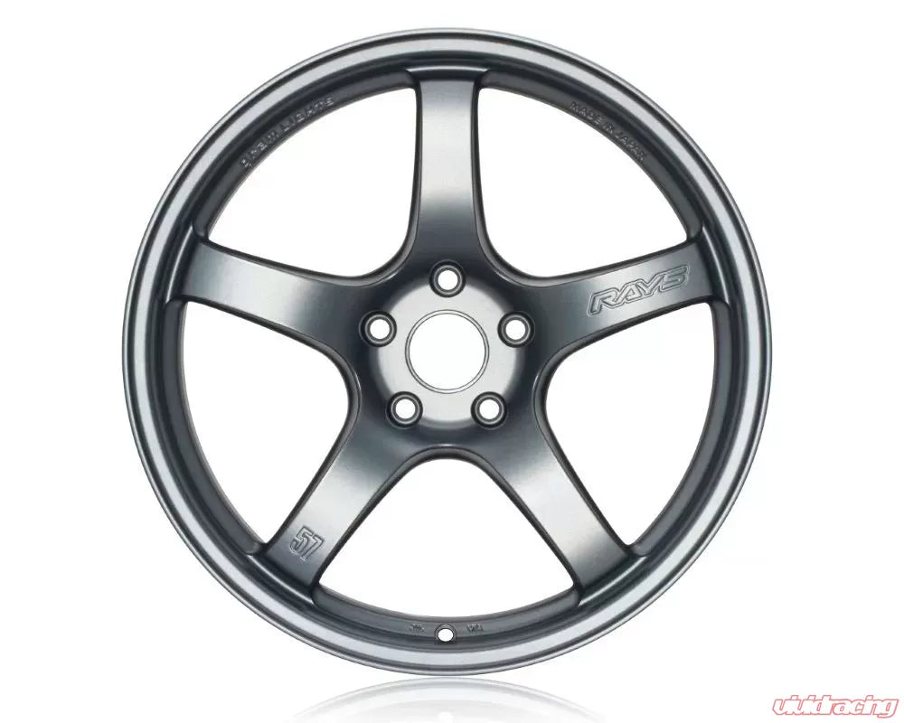Gram Lights 57CR 15X8.0+35 4x100 Gunblue 2 Wheel