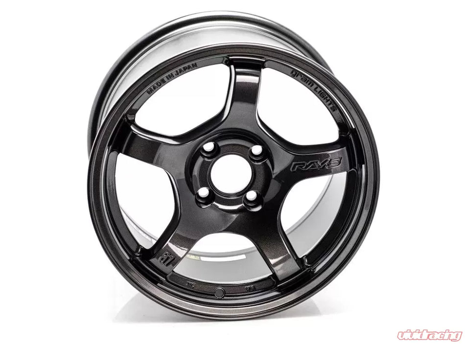 Gram Lights 57CR 15X8.0+35 5-114.3 Super Dark Gunemtal Wheel