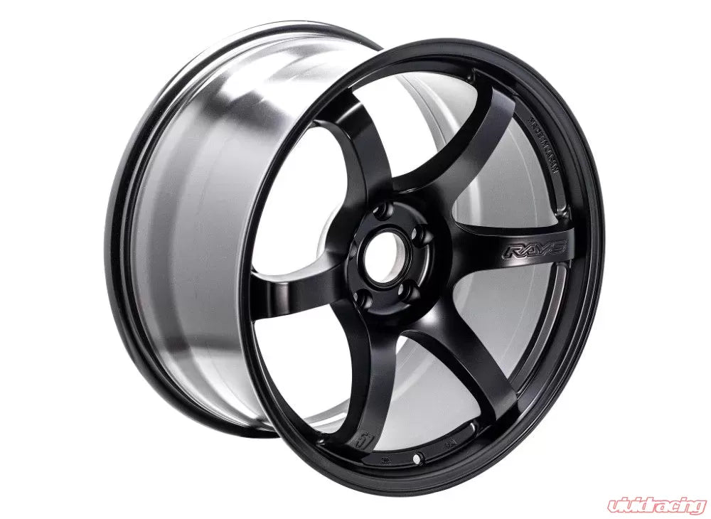 Gram Lights 57DR 18X10.5+12 5-114.3 Semi Gloss Black Wheel