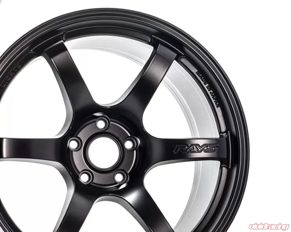 Gram Lights 57DR 17X9.0+12 5-114.3 Glossy Black Wheel