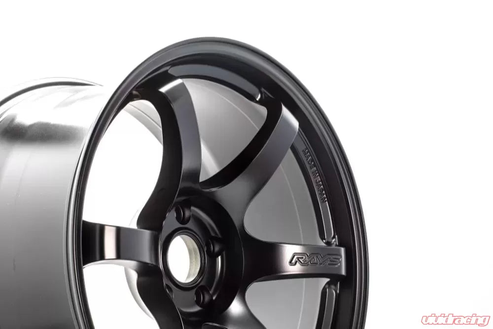 Gram Lights 57DR 17X9.0+12 5-114.3 Glossy Black Wheel