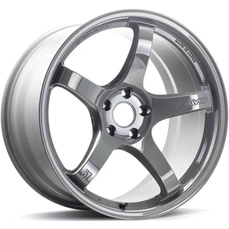 Gram Lights 57CR 19X10.5+35 5-112 Glossy Gray Wheel