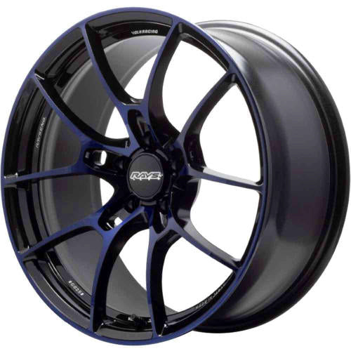 Volk Racing G025 20X10.0+35 5-114.3 Dark Blue/DC Wheel