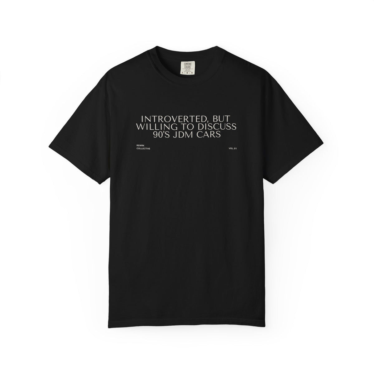 "Introverted, But Willing to Discuss 90's JDM Cars" T-Shirt