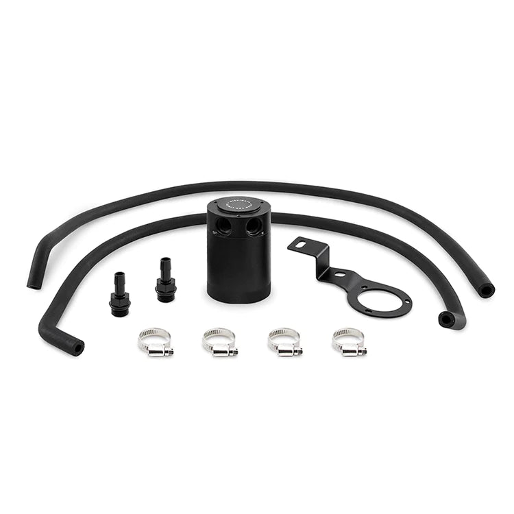 Mishimoto 15-16 Subaru WRX Baffled Oil Catch Can - Black - REWRK Collective