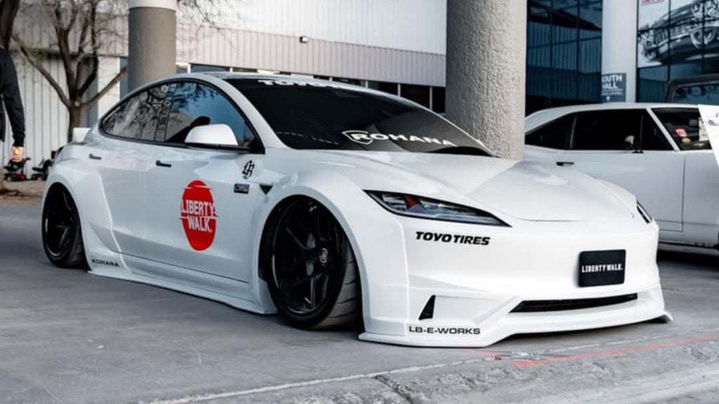 LB-E-WORKS TESLA Model 3 - REWRK Collective