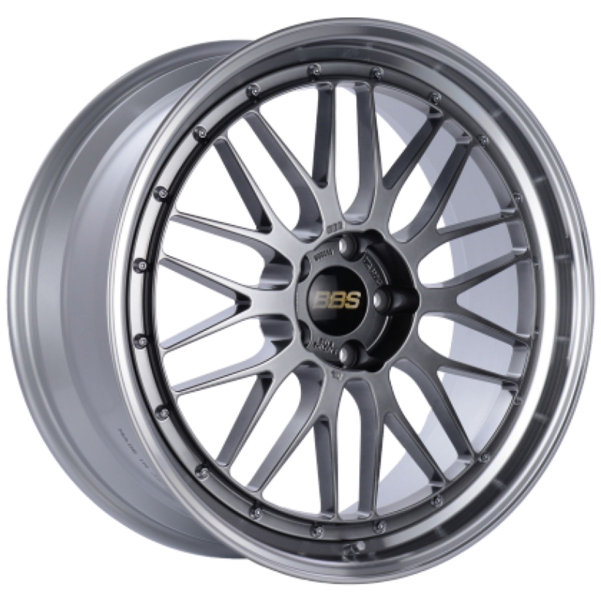 BBS LM 19x10 5x120 ET25 Diamond Black Center Diamond Cut Lip Wheel -82mm PFS/Clip Required - REWRK Collective