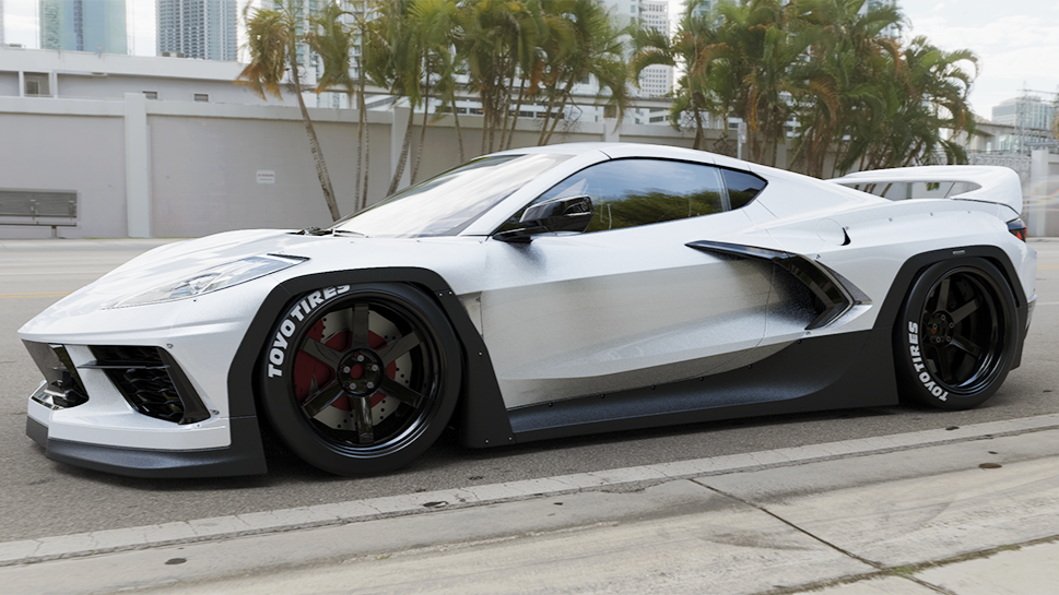 Pandem Corvette C8 - REWRK Collective
