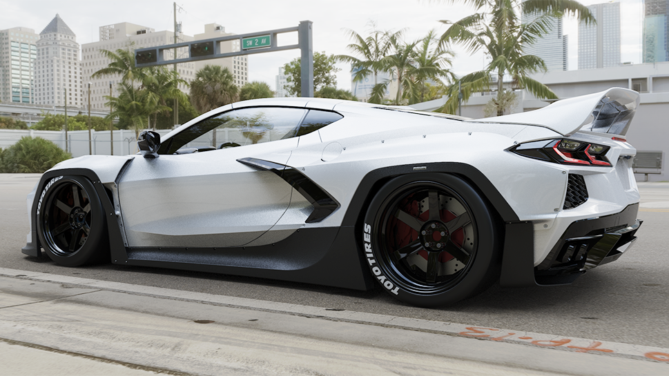 Pandem Corvette C8 - REWRK Collective