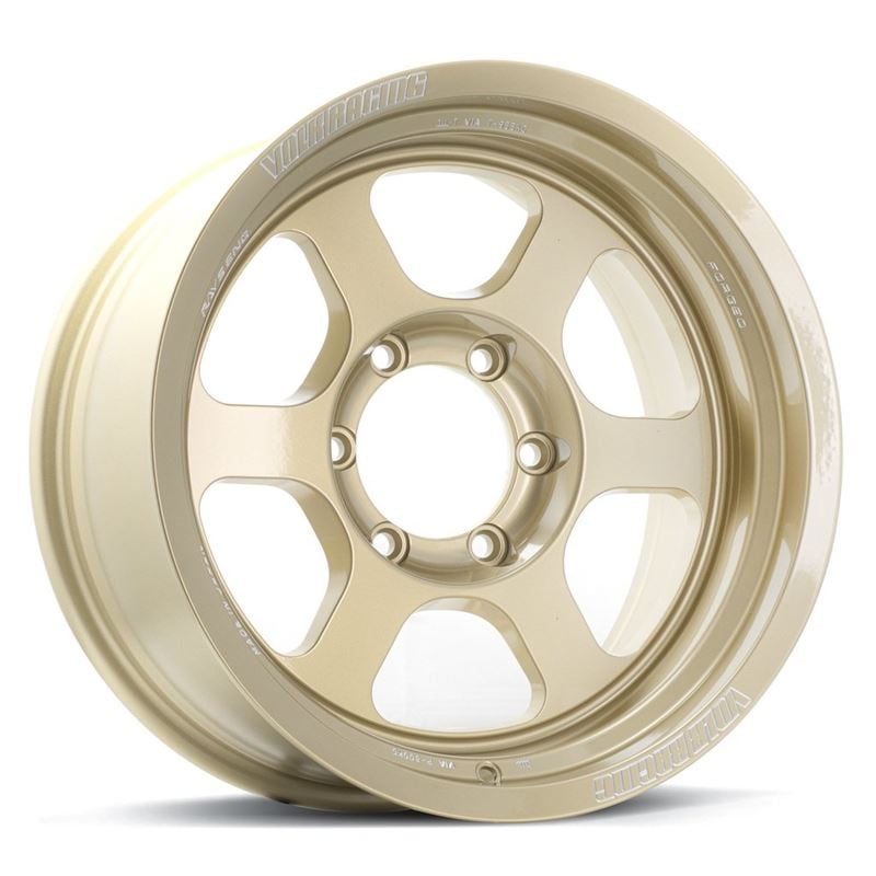 Volk Racing TE37XT M-Spec 17X8.5-10 6-139.7 Gold Wheel