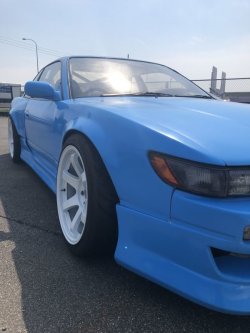 Koguchi Power Front Wide Fenders +50mm Nissan S13 1989-1994