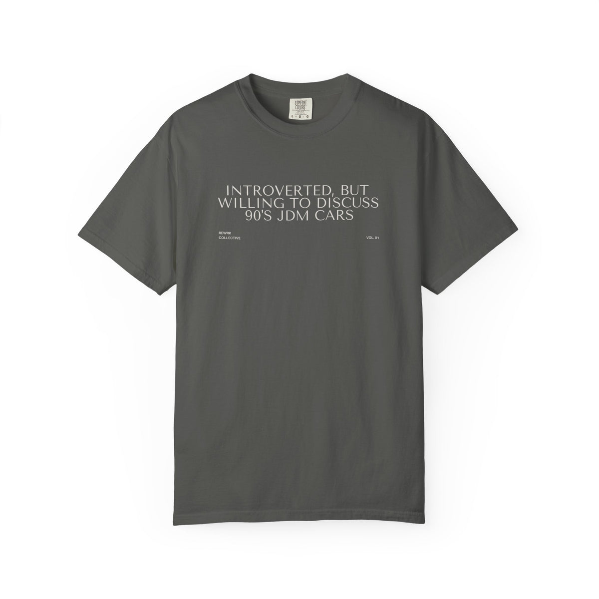 "Introverted, But Willing to Discuss 90's JDM Cars" T-Shirt