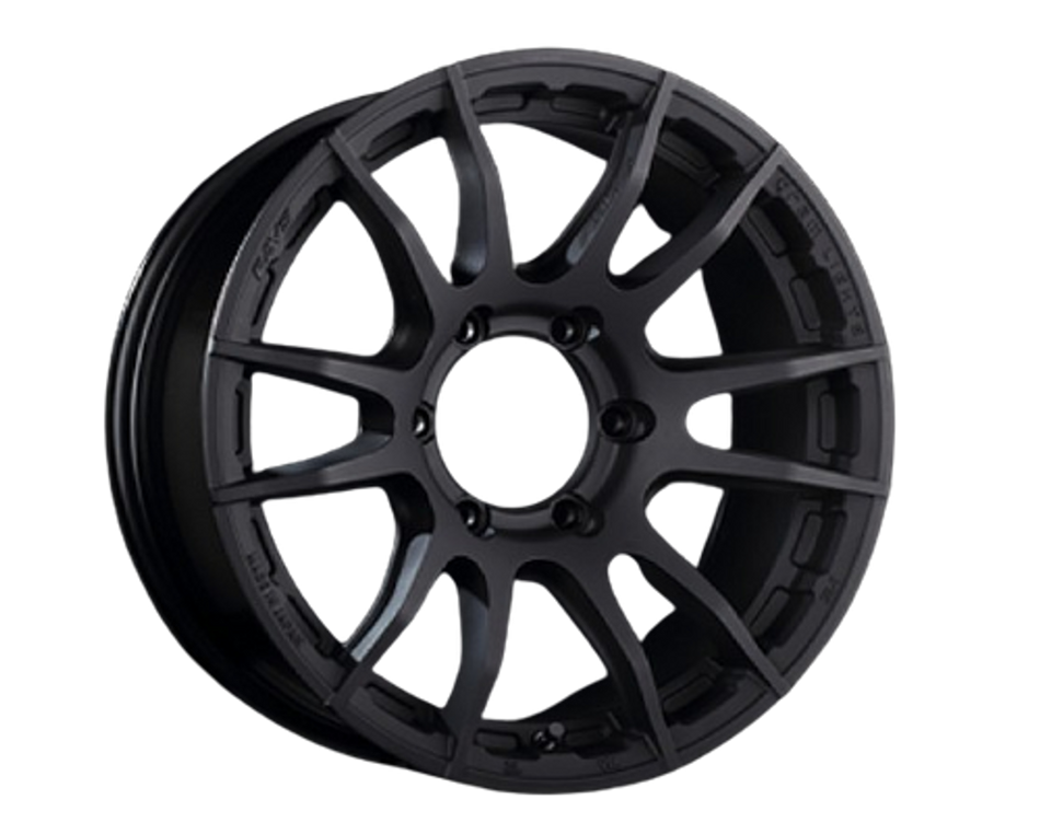 Gram Lights 57XR-X 17X8.5+00 6-139.7 Black Graphite Wheel