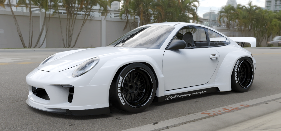 Pandem Porsche 997 Non Turbo Wide Body Kit - REWRK Collective