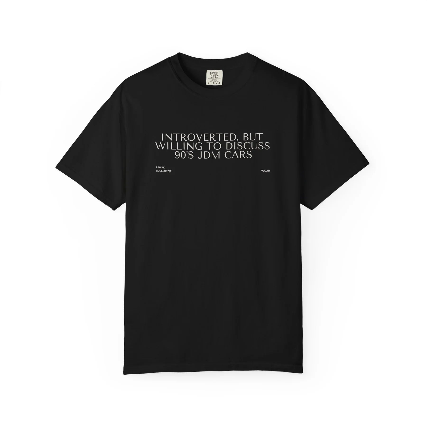 "Introverted, But Willing to Discuss 90's JDM Cars" T-Shirt