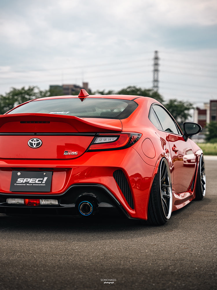 SPEC Okazaki GR86 ZN8 / ZD8 Simple Style Ducktail Rear Spoiler - REWRK Collective