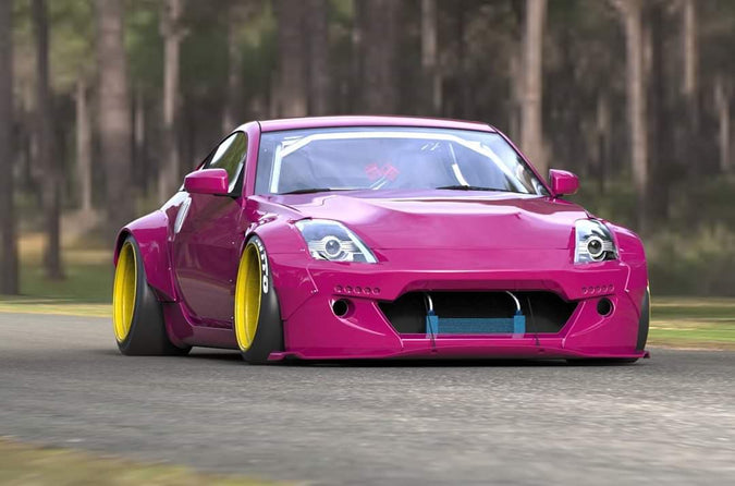 GReddy Rocket Bunny Aero Kit - Front Fenders | 2003-2008 Nissan 350Z (17020353)