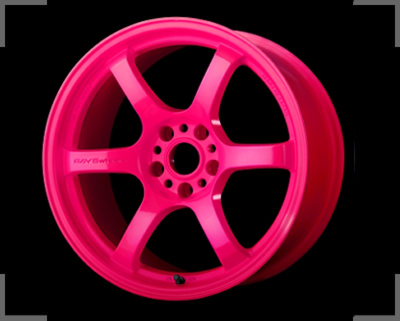 Gram Lights 57DR 18X9.5+38 5-100 Luminous Pink Wheel