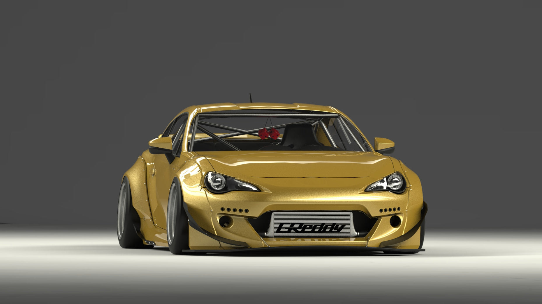 RocketBunny FRS/BRZ V2 DAI CANARD SET