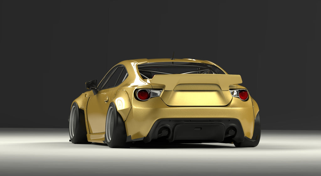 RocketBunny FRS/BRZ V2 DAI CANARD SET
