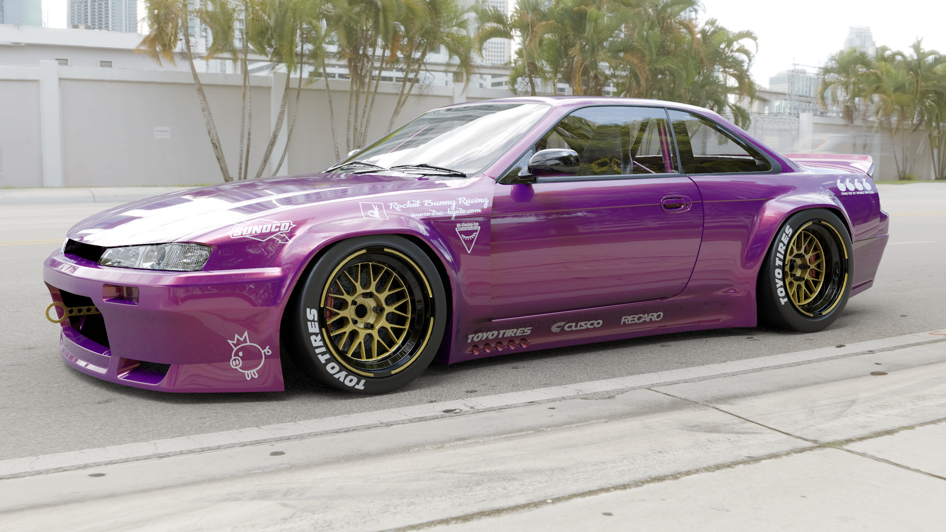 Pandem Nissan S14 V3